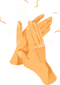 Clapping hands icon